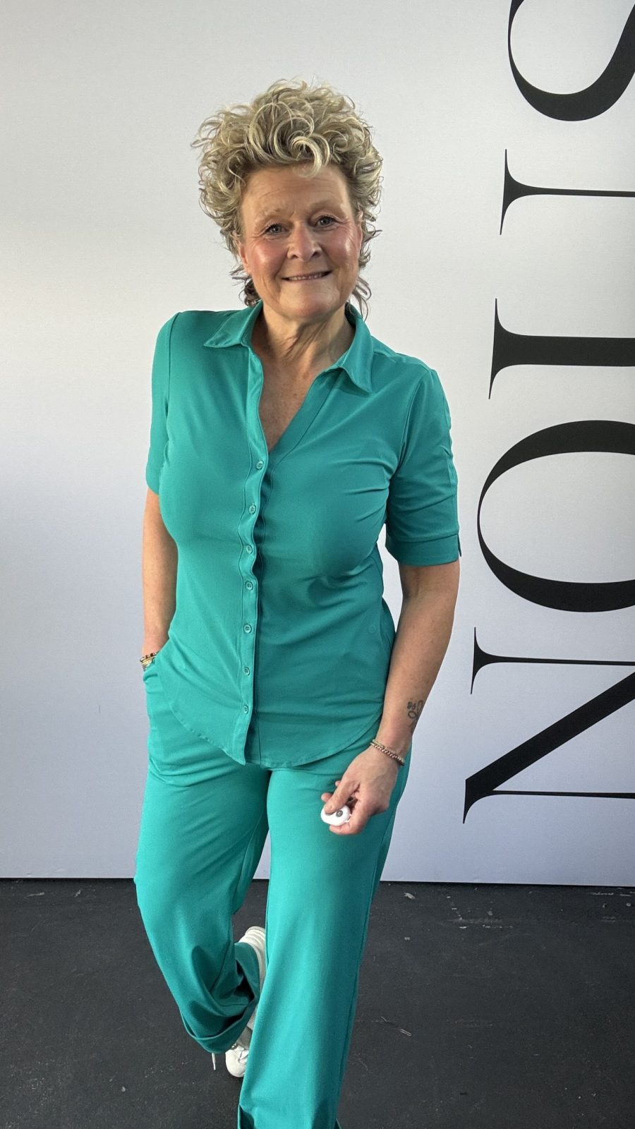 NOUS Travel Blouse N061 Peacock Blue