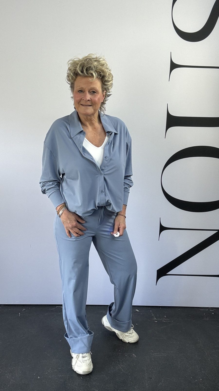 NOUS Travel Oversized Blouse N043 Infinity
