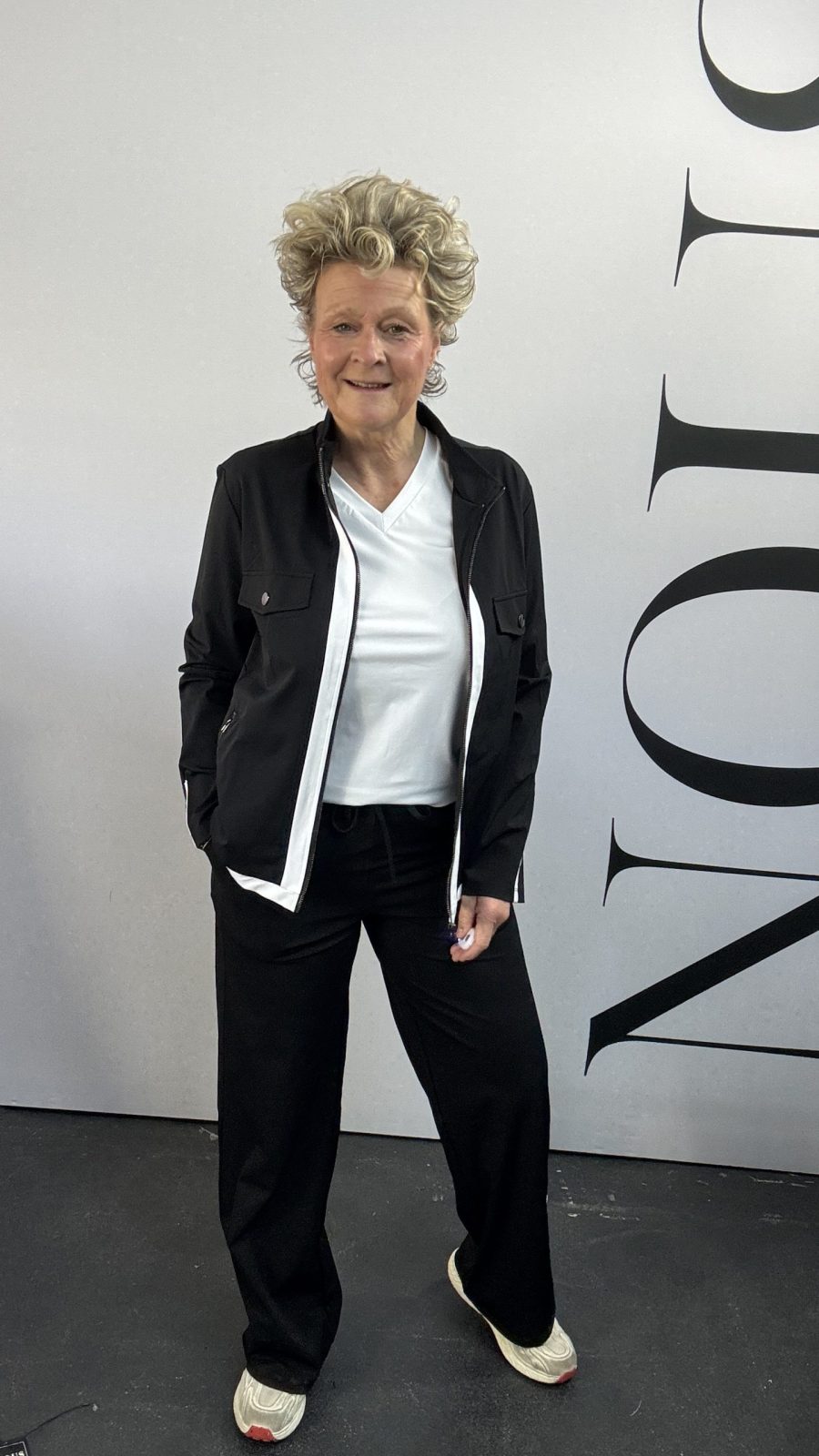 NOUS Travel Jacket Met Rits N063 Black
