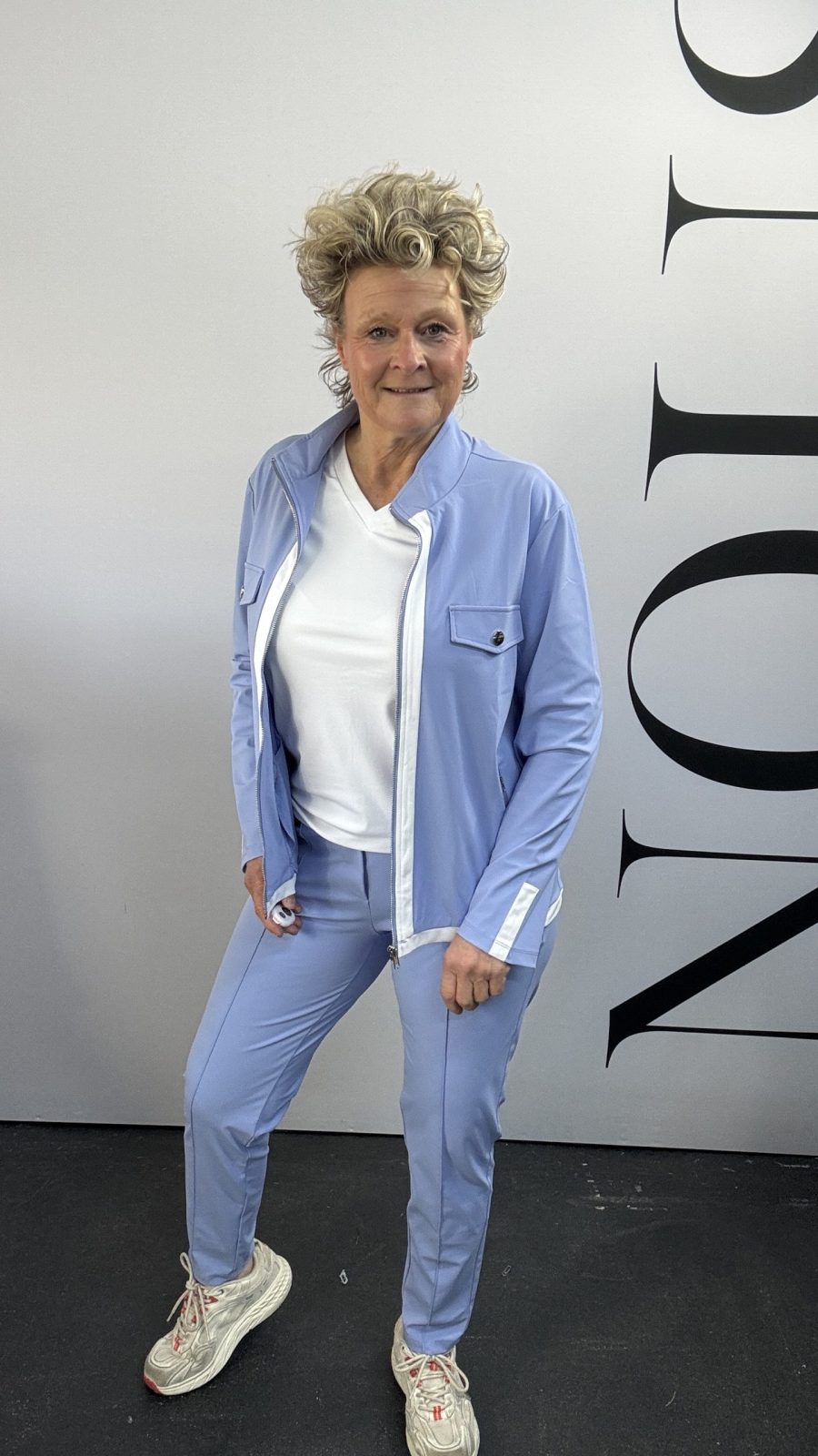 NOUS Travel Jacket Met Rits N063 Grapemist