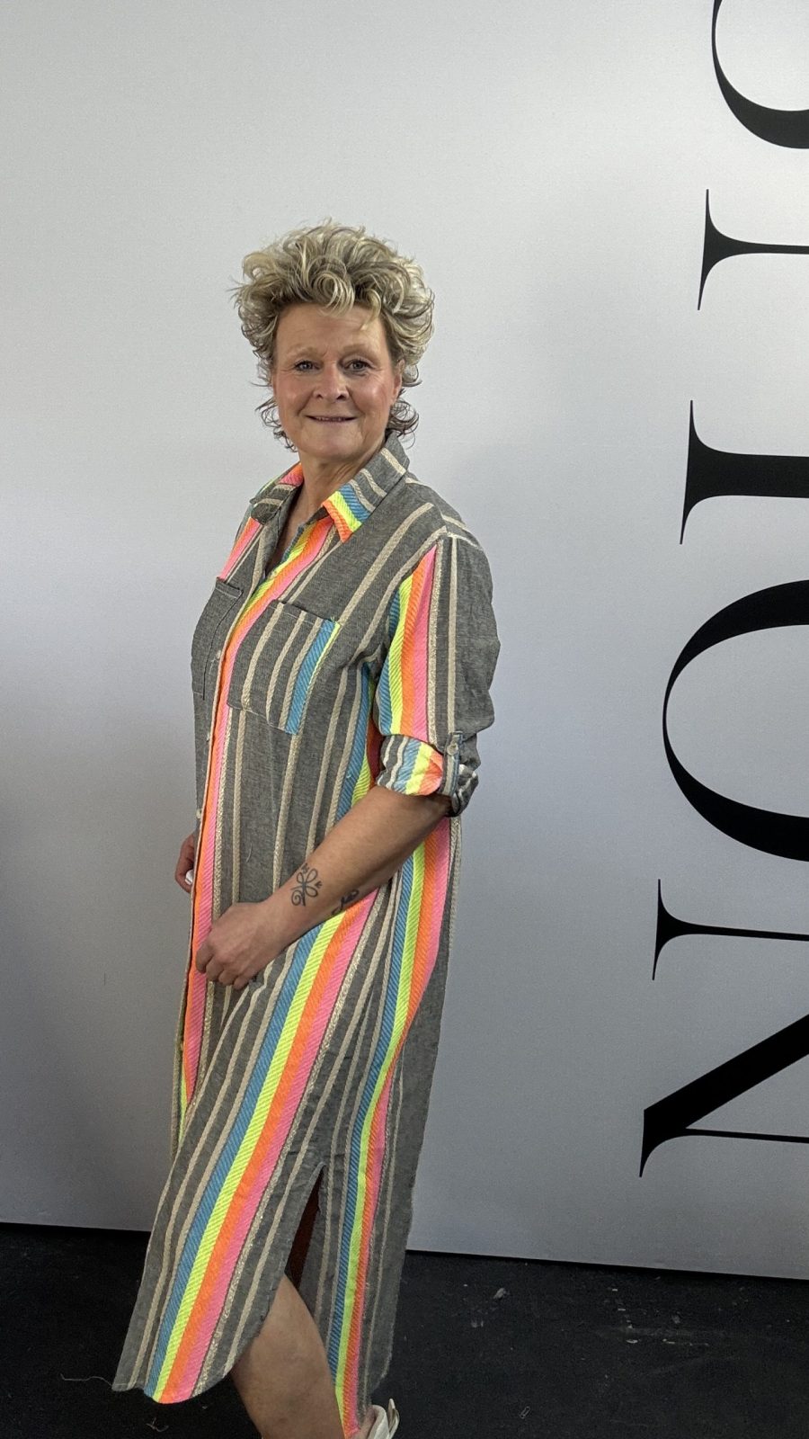 lange blouse summa grijs