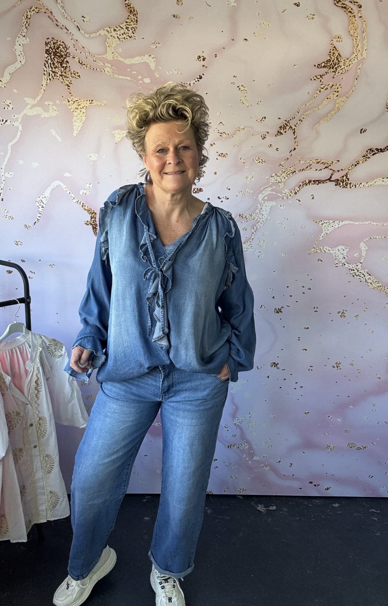 Blouse Topa Jeans donker