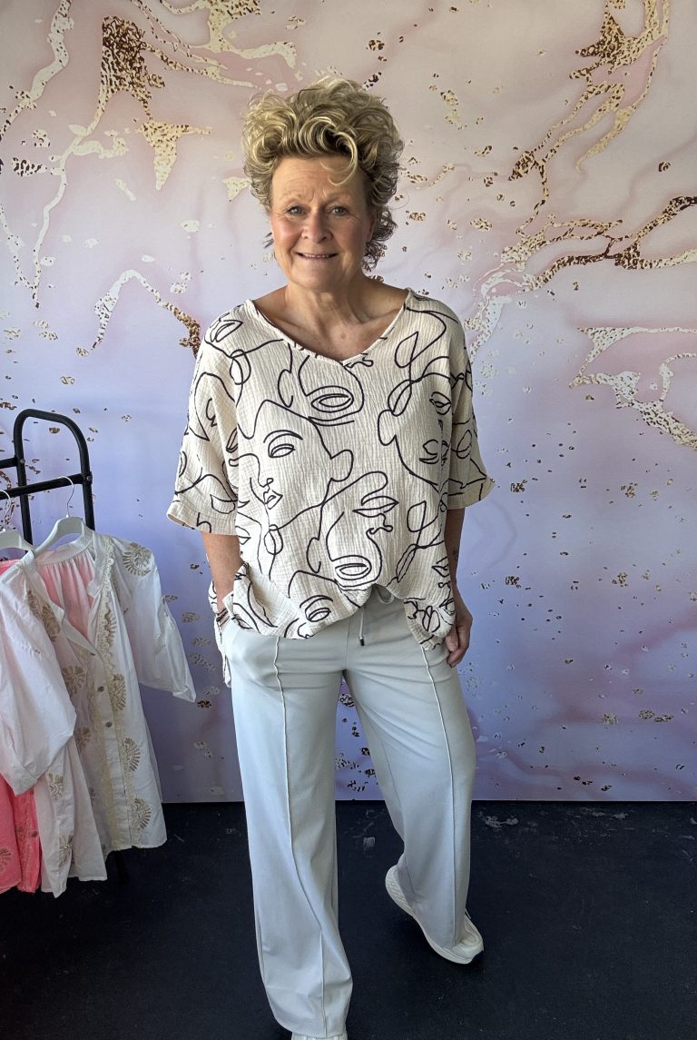 Blouse lola beige