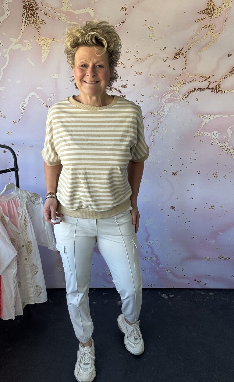 Sweater Naomi beige/ offwhite