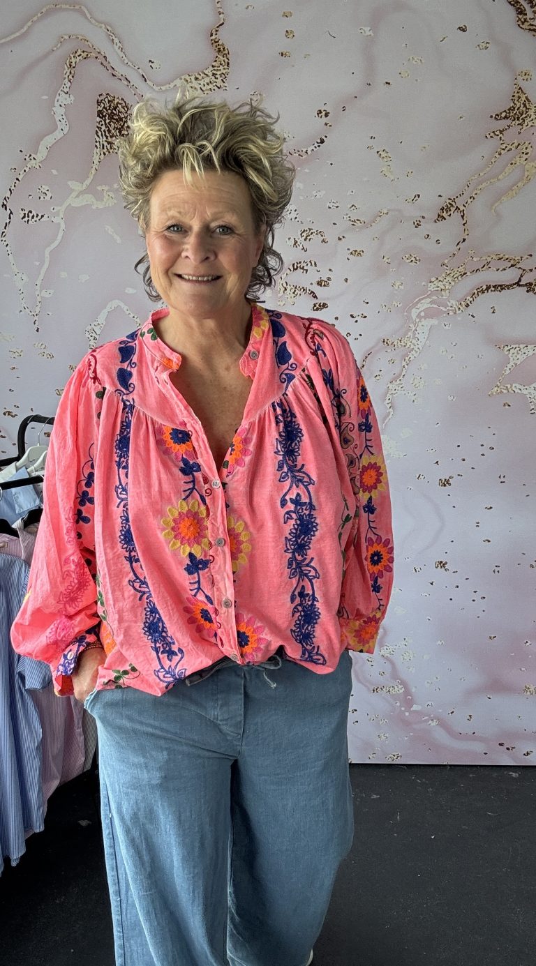 Blouse Garden koraal