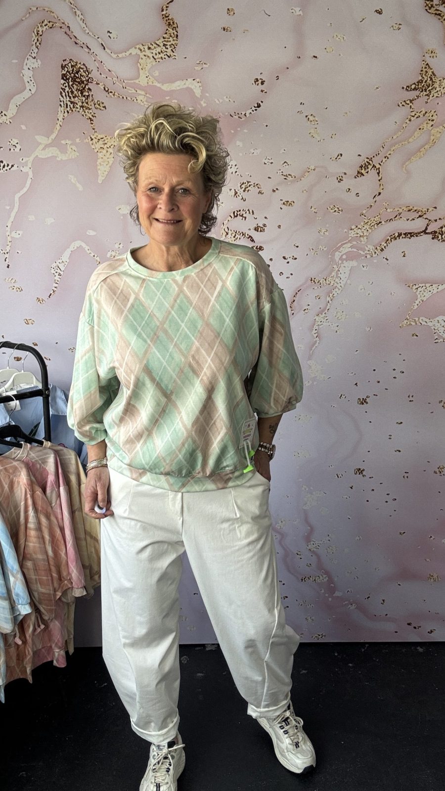 Sweater klomp mint