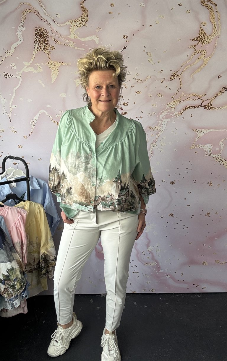 Blouse Cottage mint
