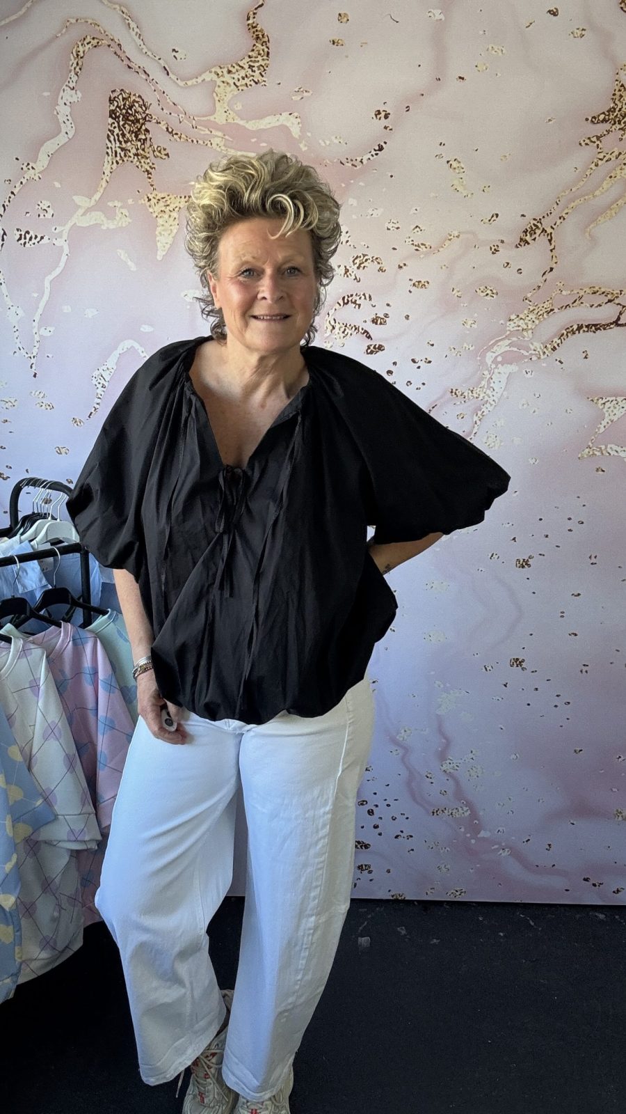 Blouse Nino zwart