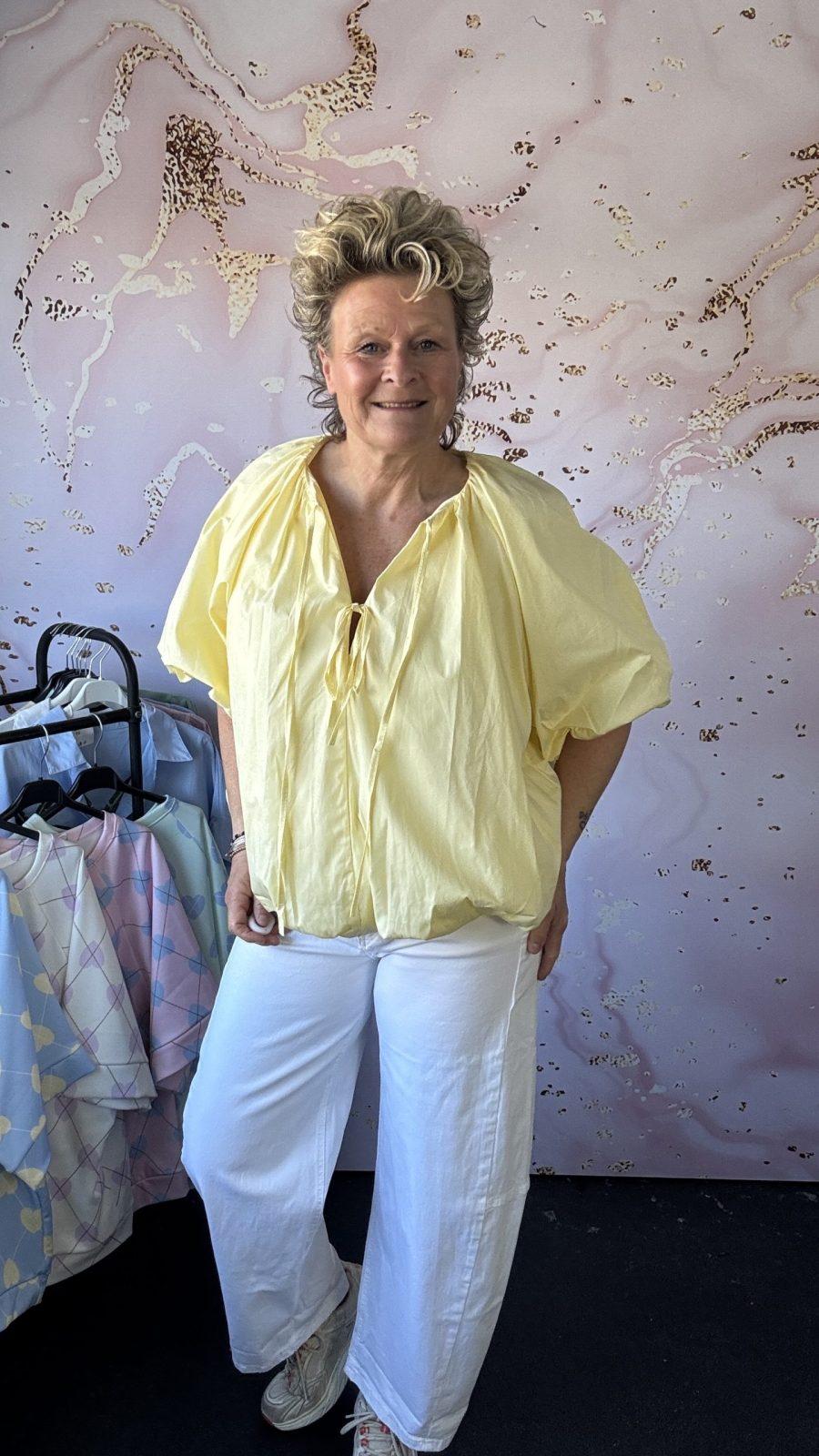 Blouse Nino geel
