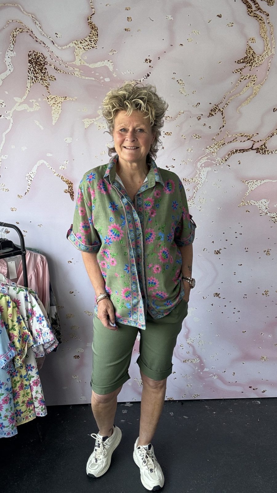 korte broek stretch army