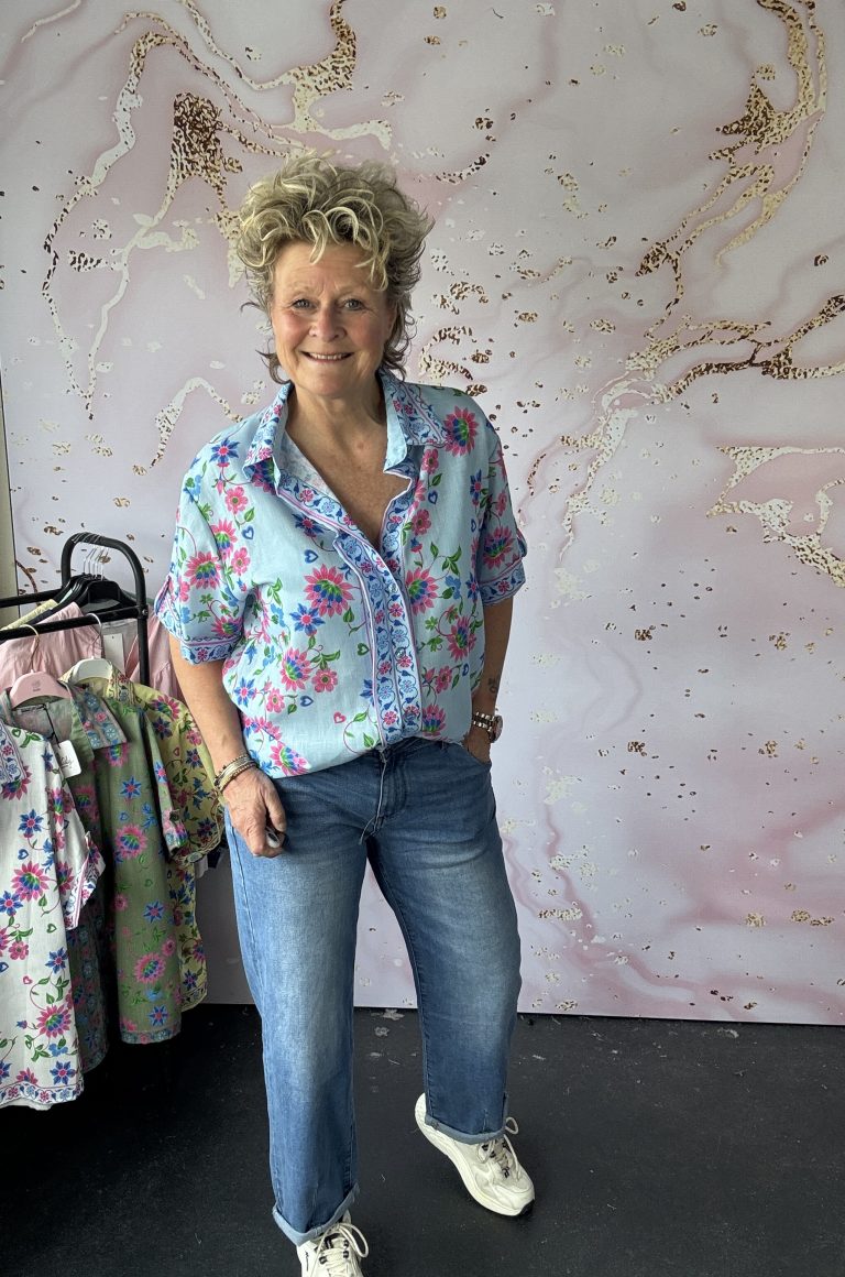 Blouse Bloom blauw