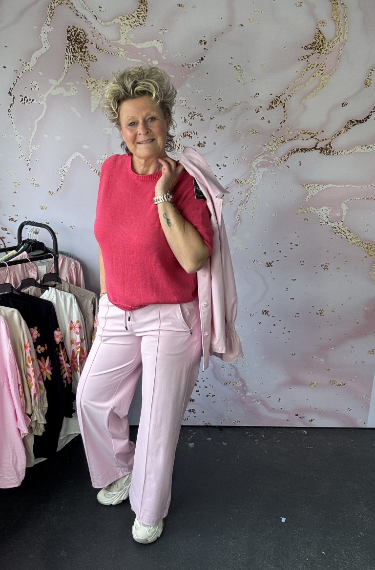 Trui Lovie fuchsia