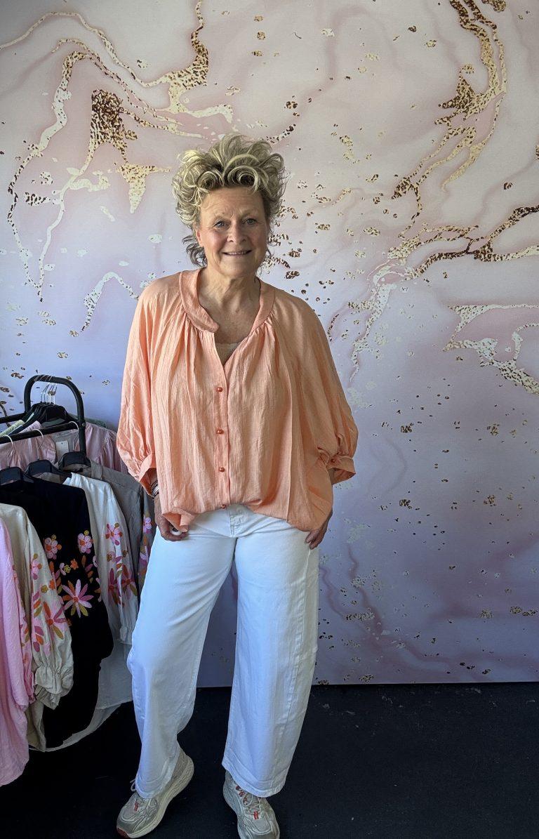 Blouse Iris peach