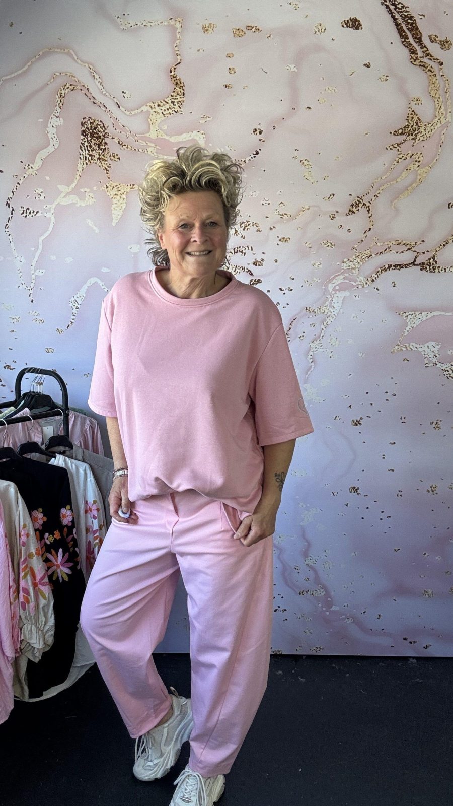 Sweater NC zacht roze