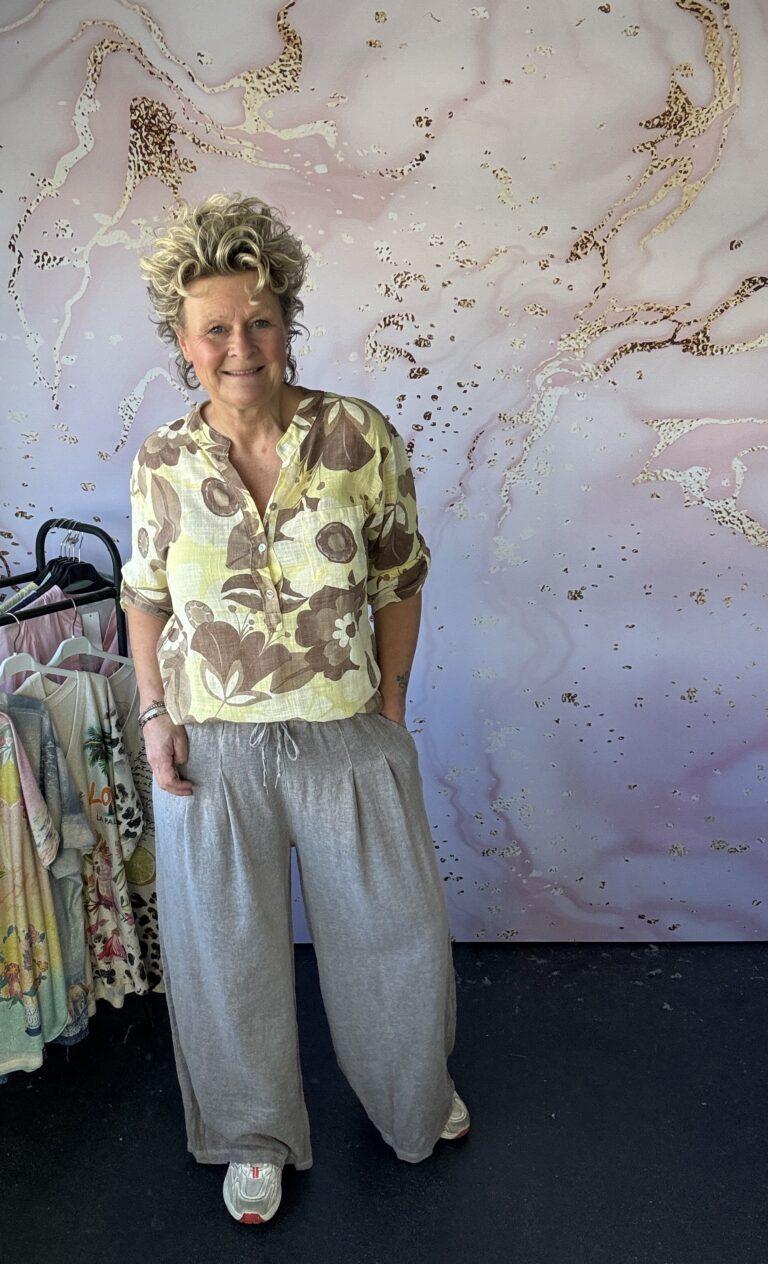 Blouse Daphne geel