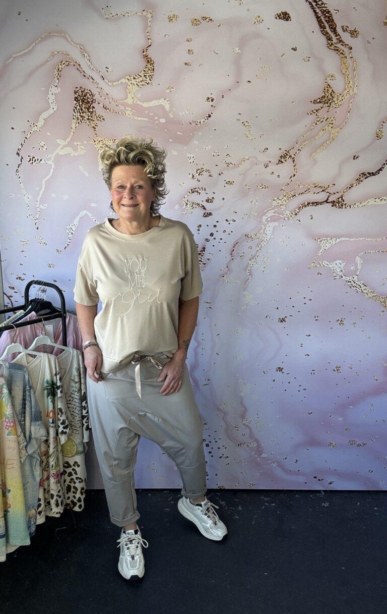 Baggy jogg taupe