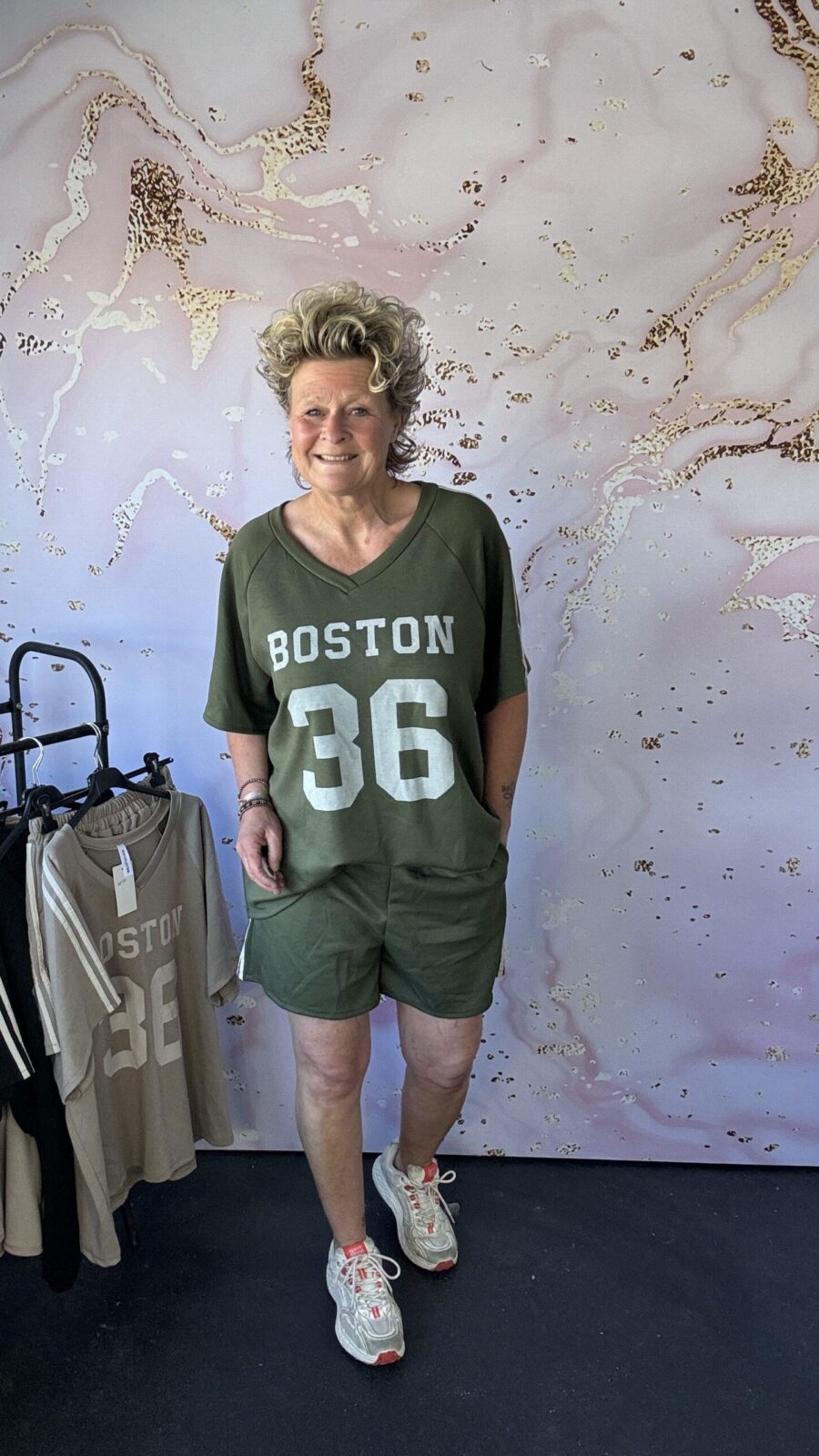 2 delige set Boston army