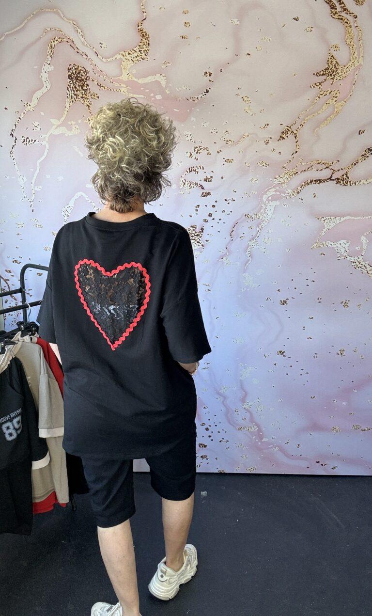 Shirt Kant hart zwart
