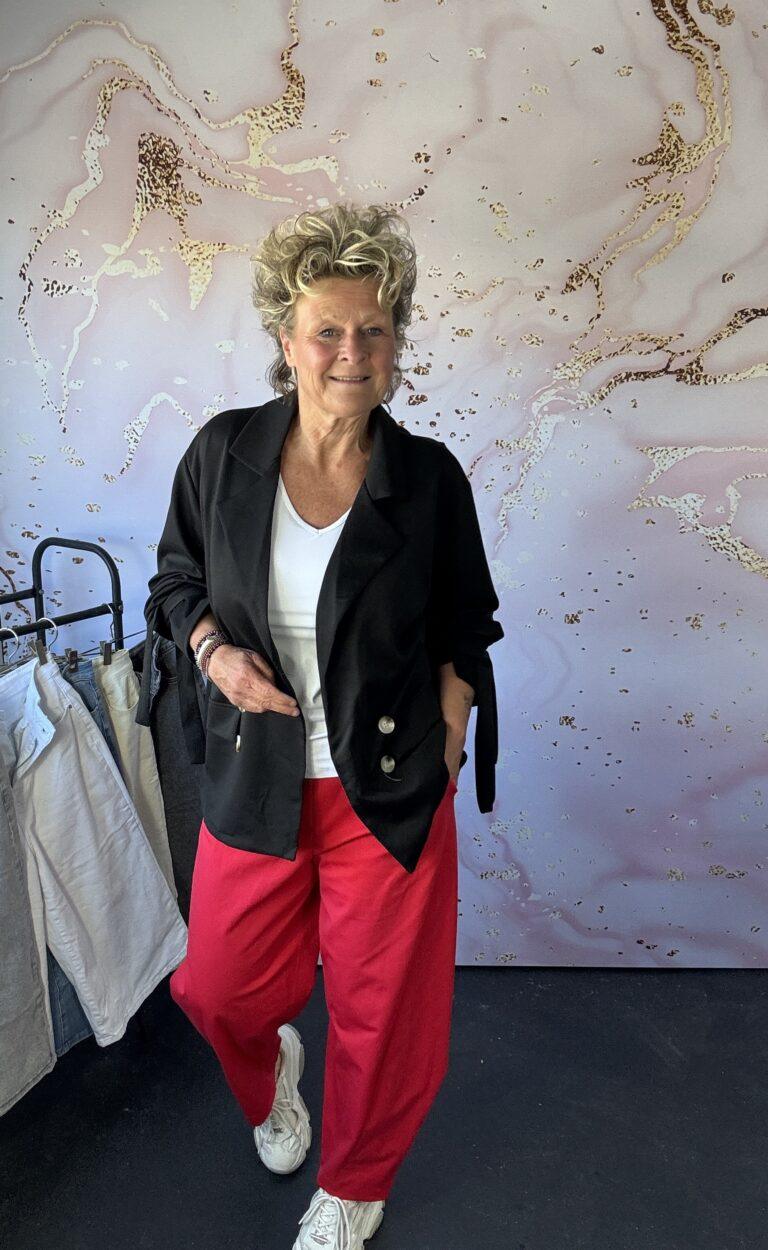 Blazer Knoop zwart