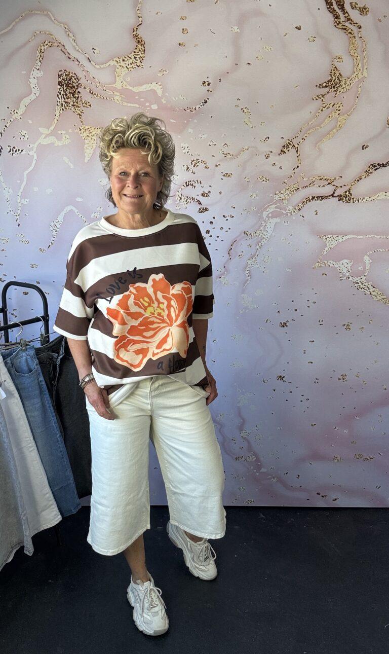 Jeans Culotte Offwhite