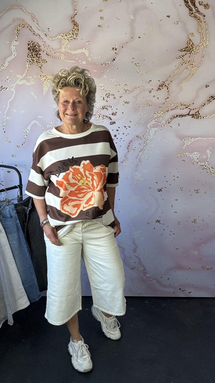 Jeans Culotte Offwhite