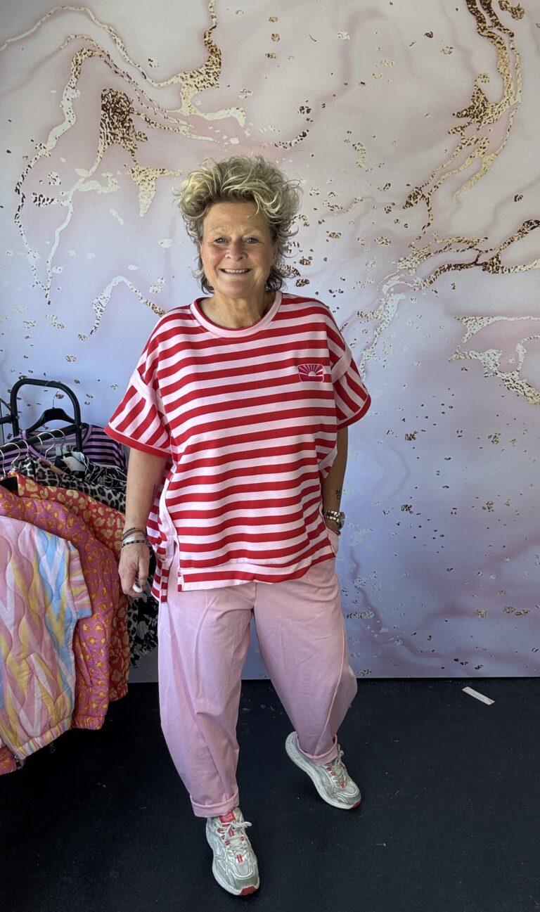 Sweater Good roze/rood