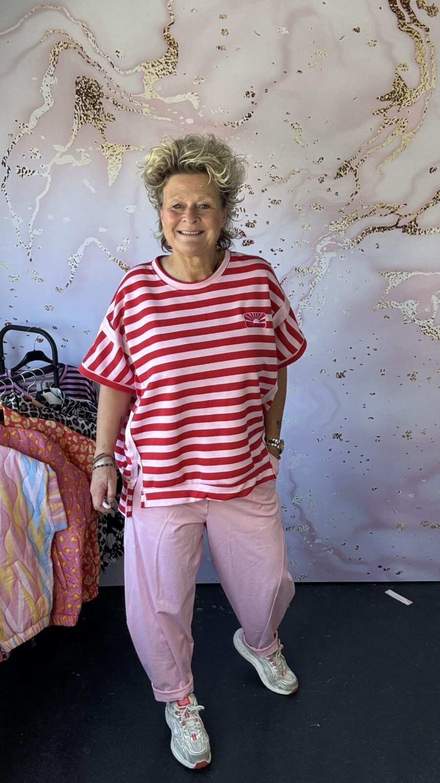 Sweater Good roze/rood