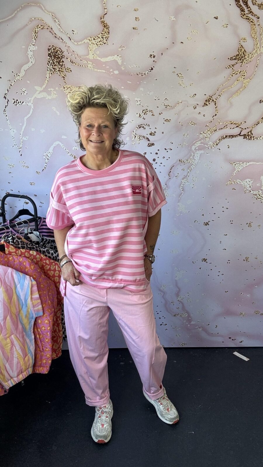 Sweater Good roze/roze