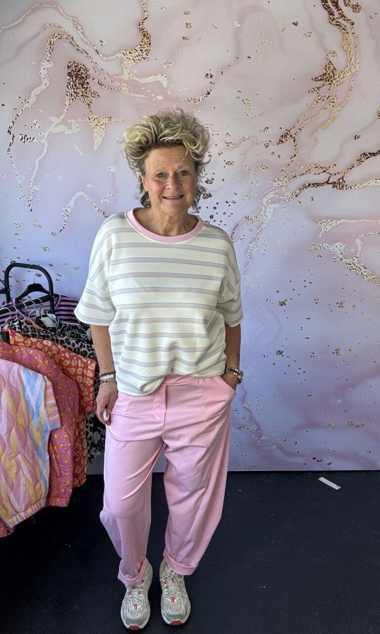 Sweater Verrucci offwhite streep