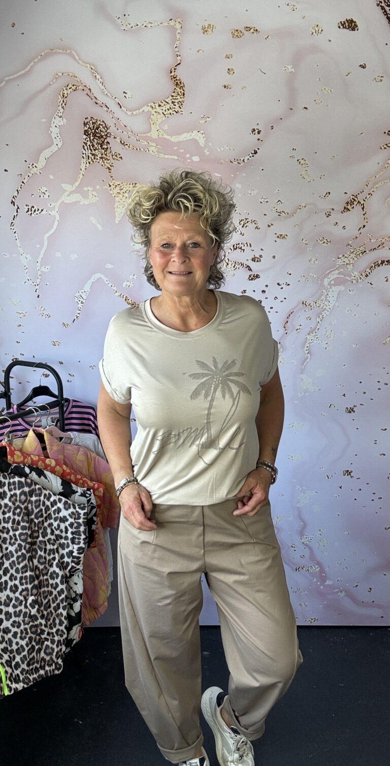 T Shirt SMILE beige