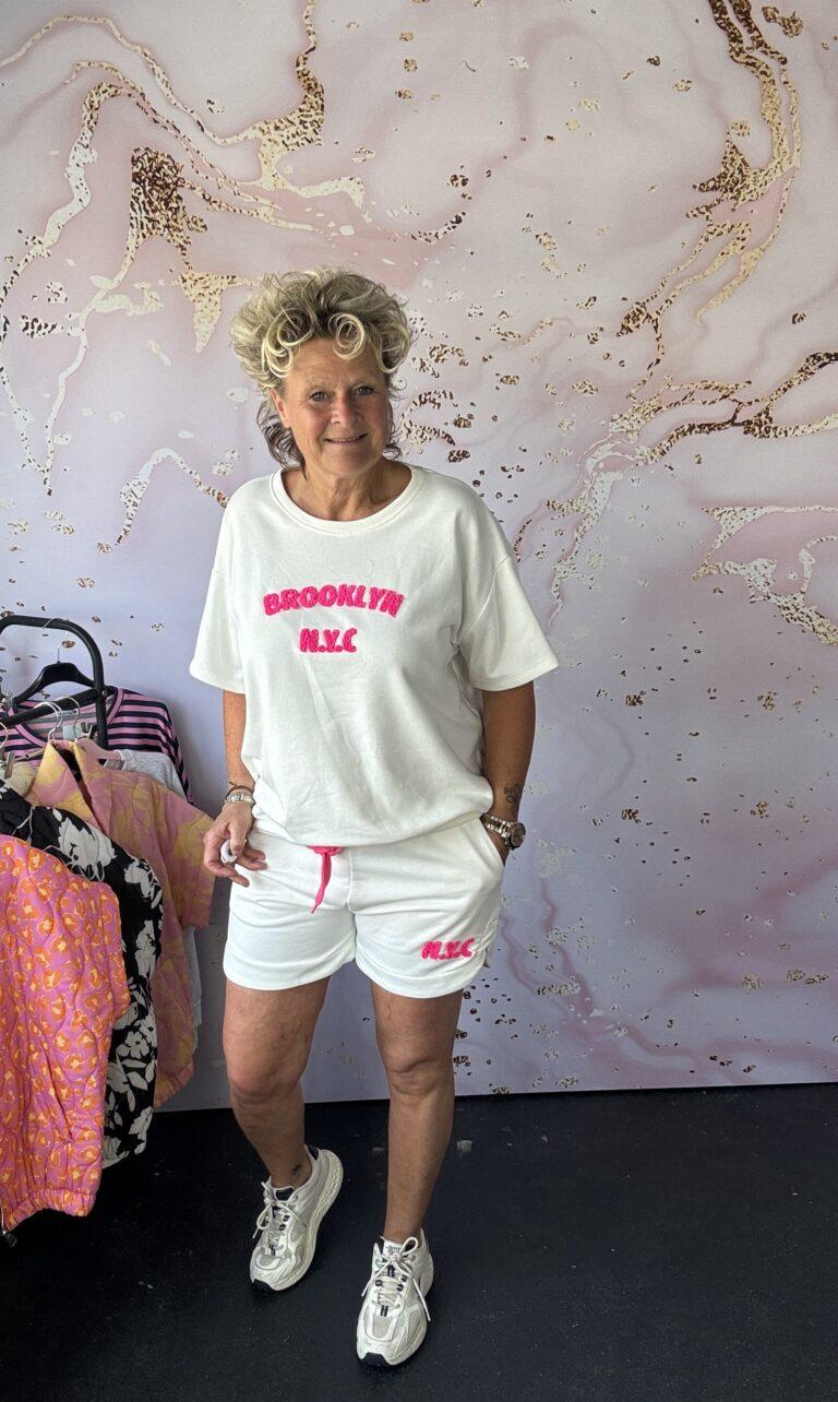 2 delige set Brooklyn pink