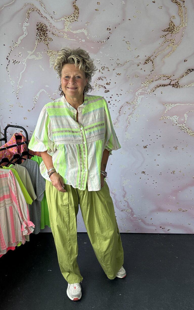 broek Hanny lime
