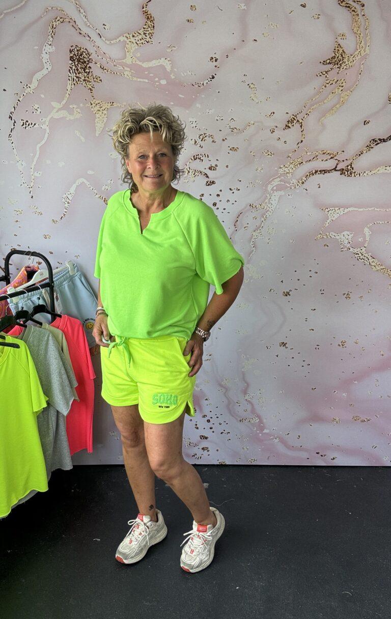 Jogg broekje lime