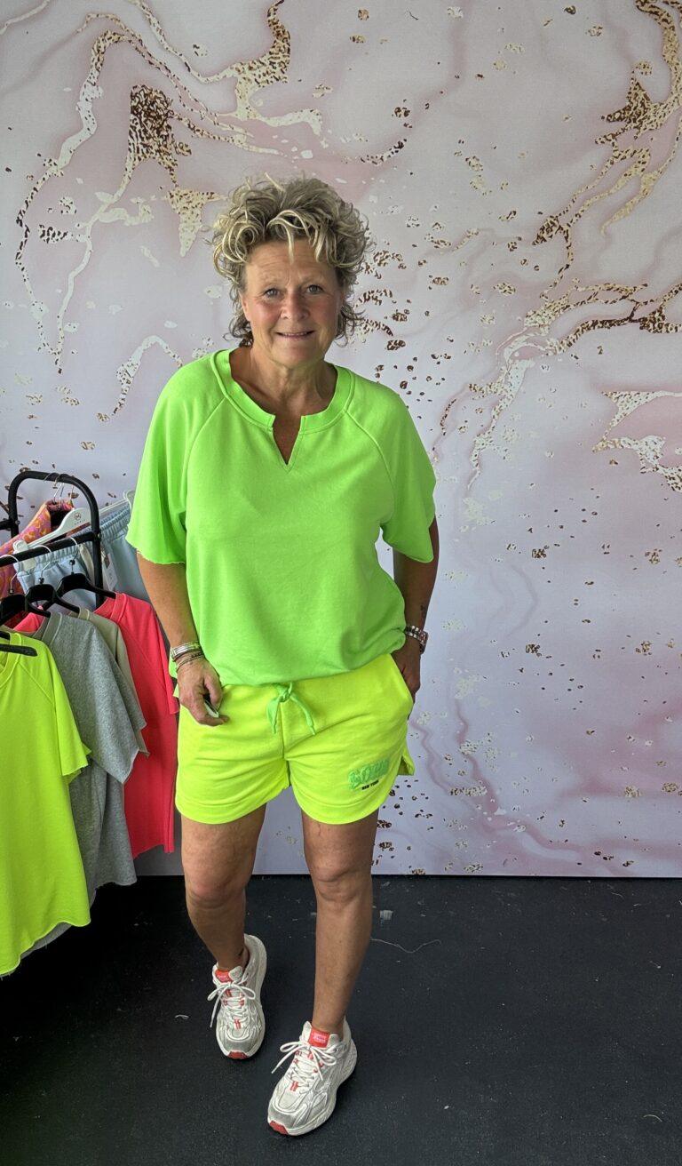 Sweater Valerie neon groen