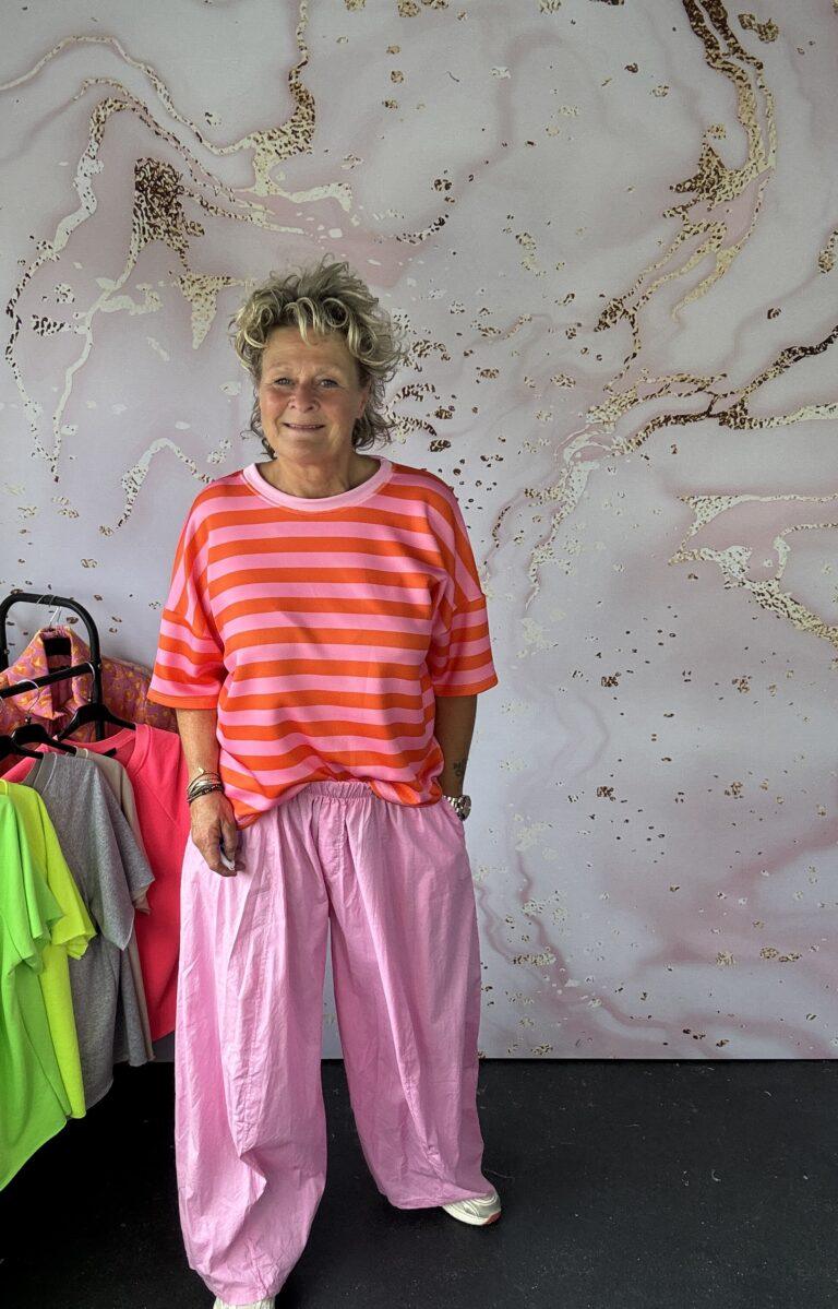 Sweater Luna roze/oranje