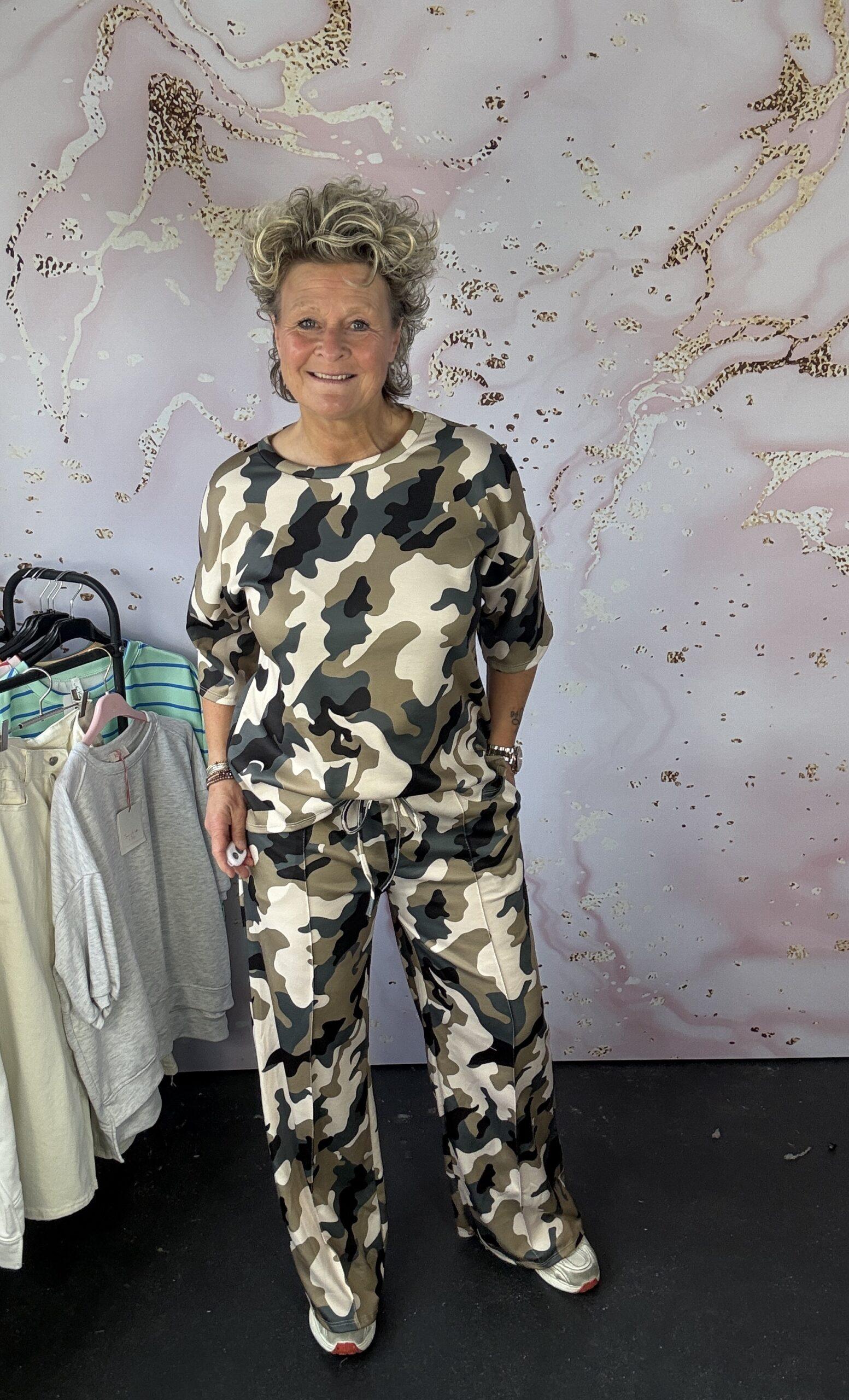 2 delige set Army beige - Afbeelding 2