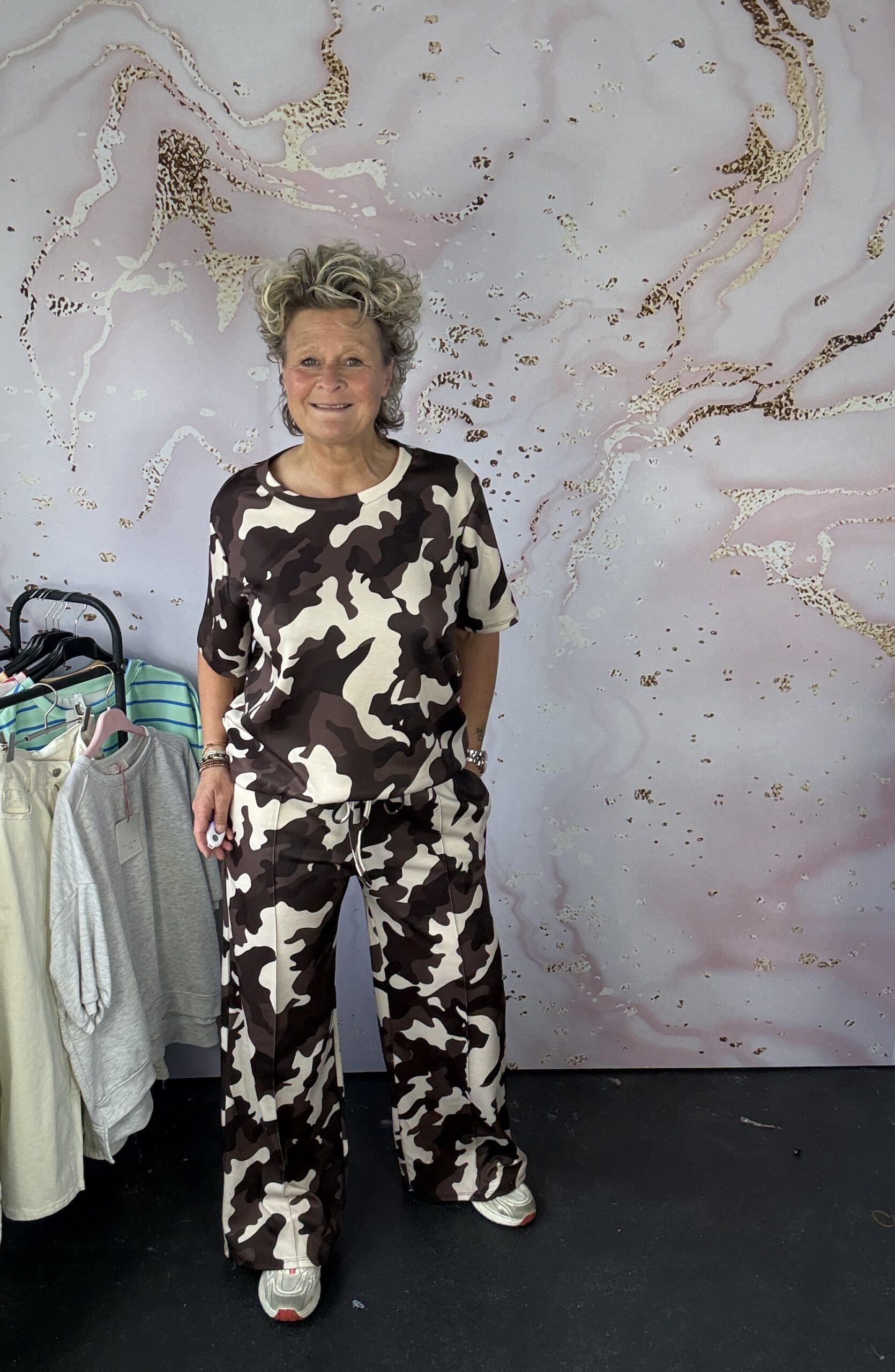 Jogg broek army bruin