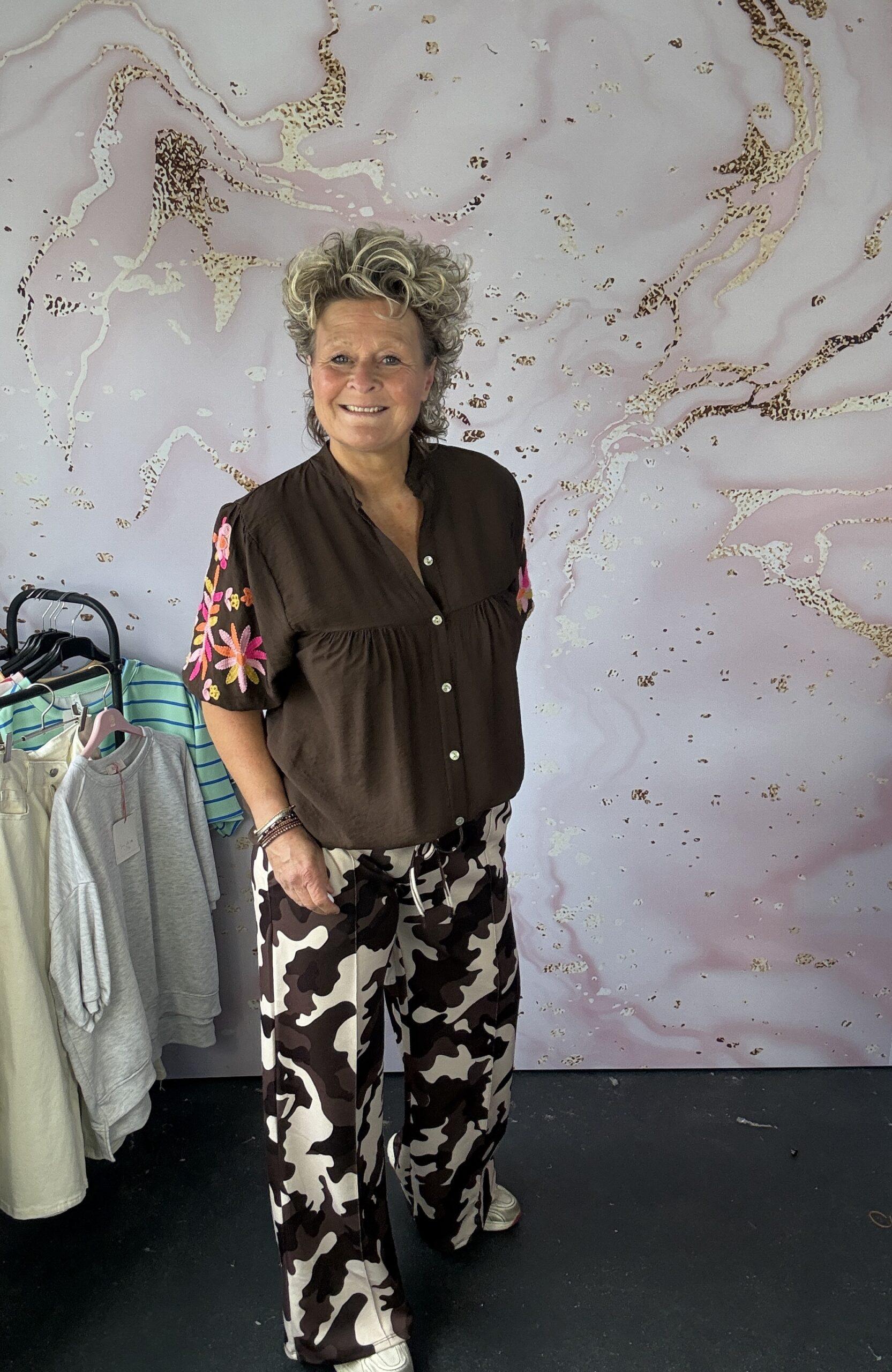 Jogg broek army bruin - Afbeelding 2