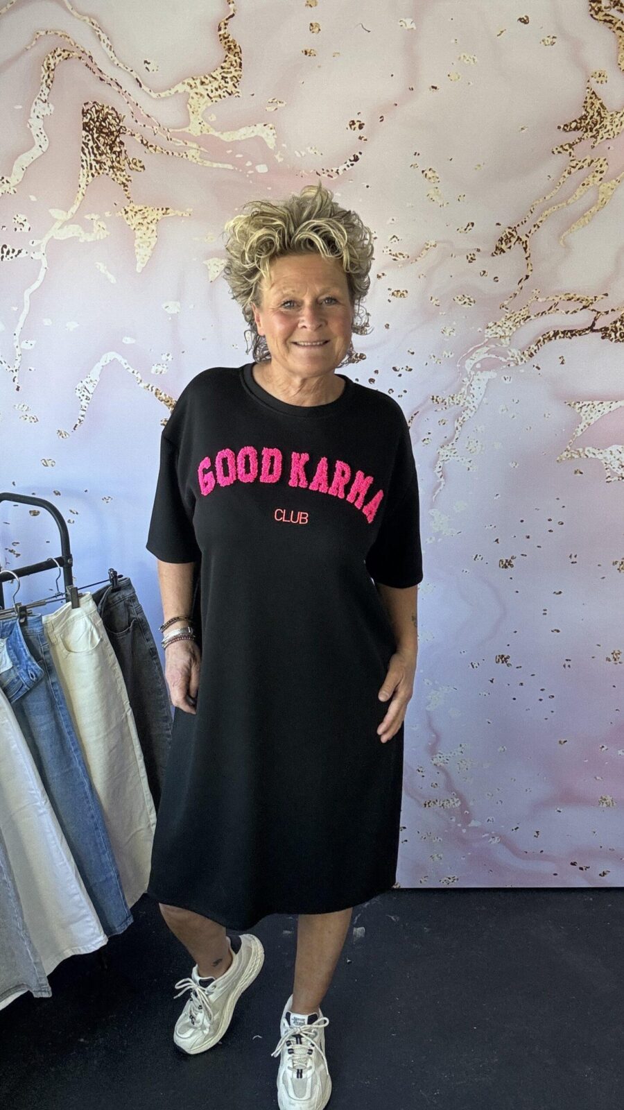 jurk Good karma zwart