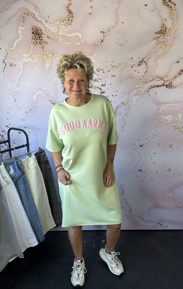 jurk Good karma mint