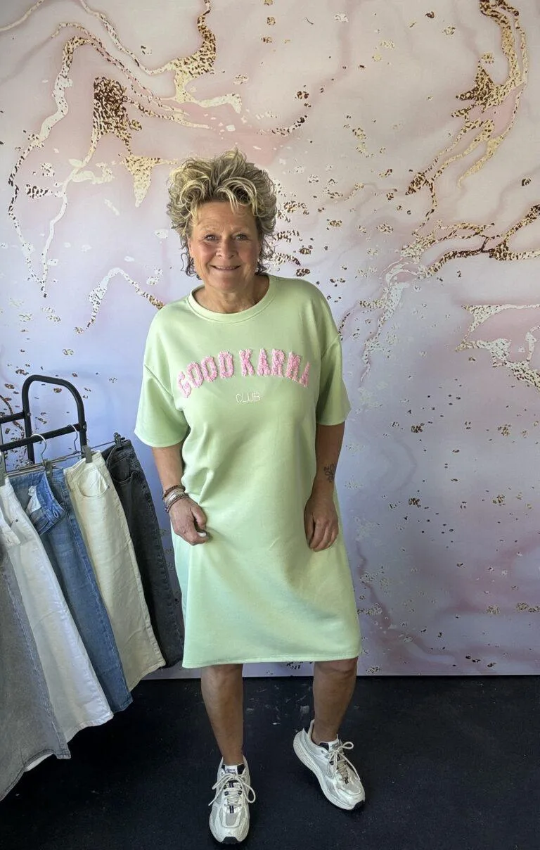 jurk Good karma mint