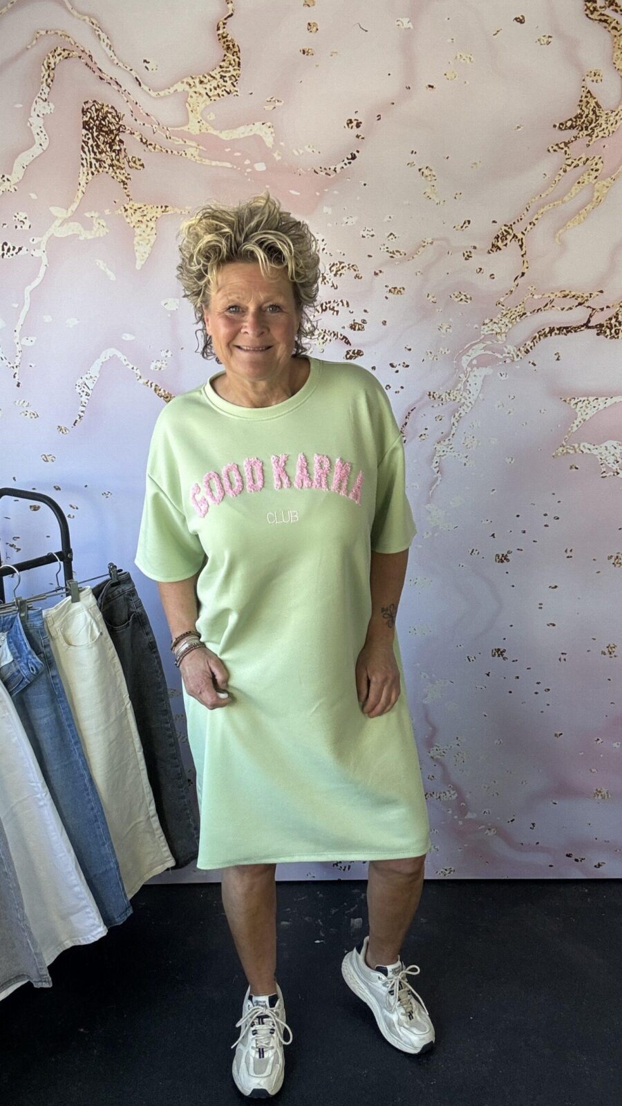 jurk Good karma mint