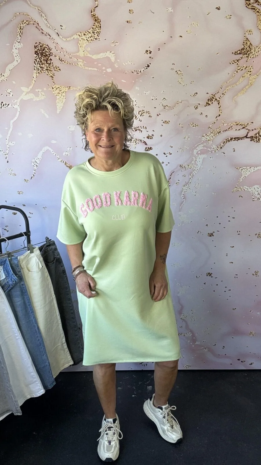 jurk Good karma mint