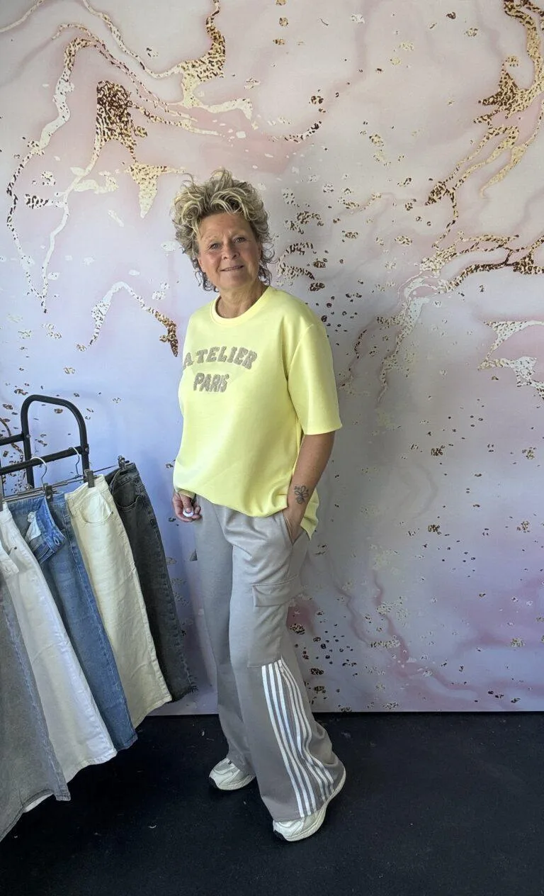 jogg broek Cargo taupe
