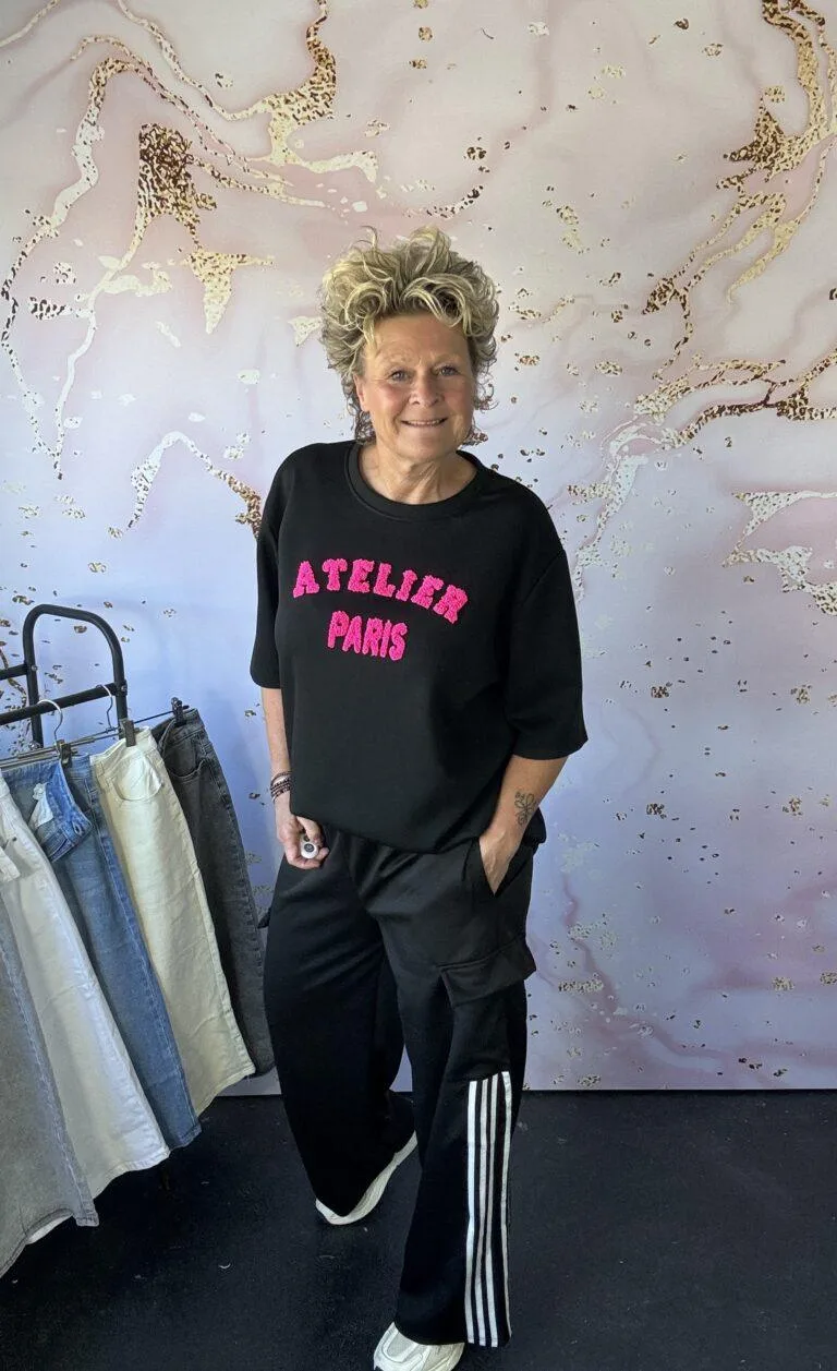 jogg broek Cargo zwart