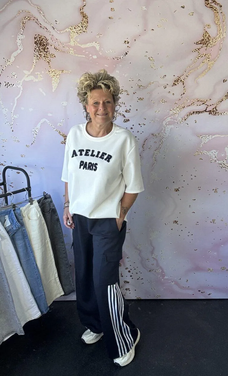 jogg broek Cargo navy