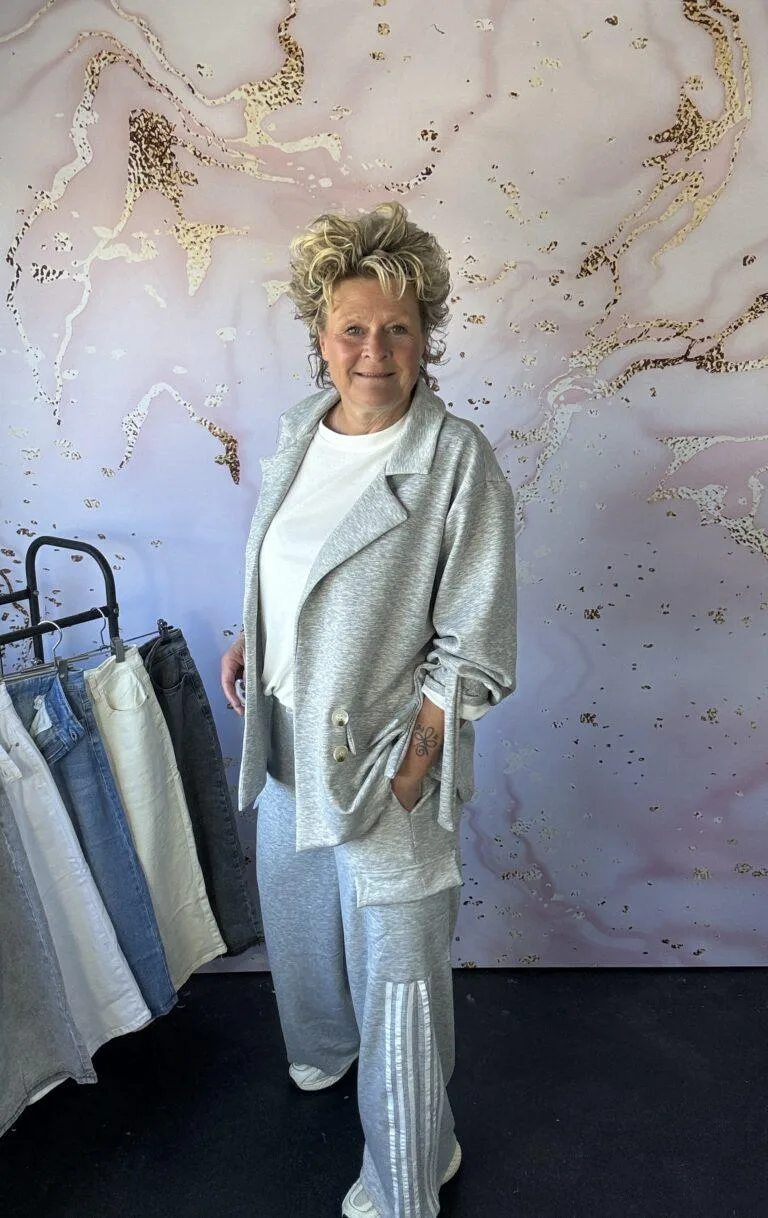 jogg broek Cargo grijs