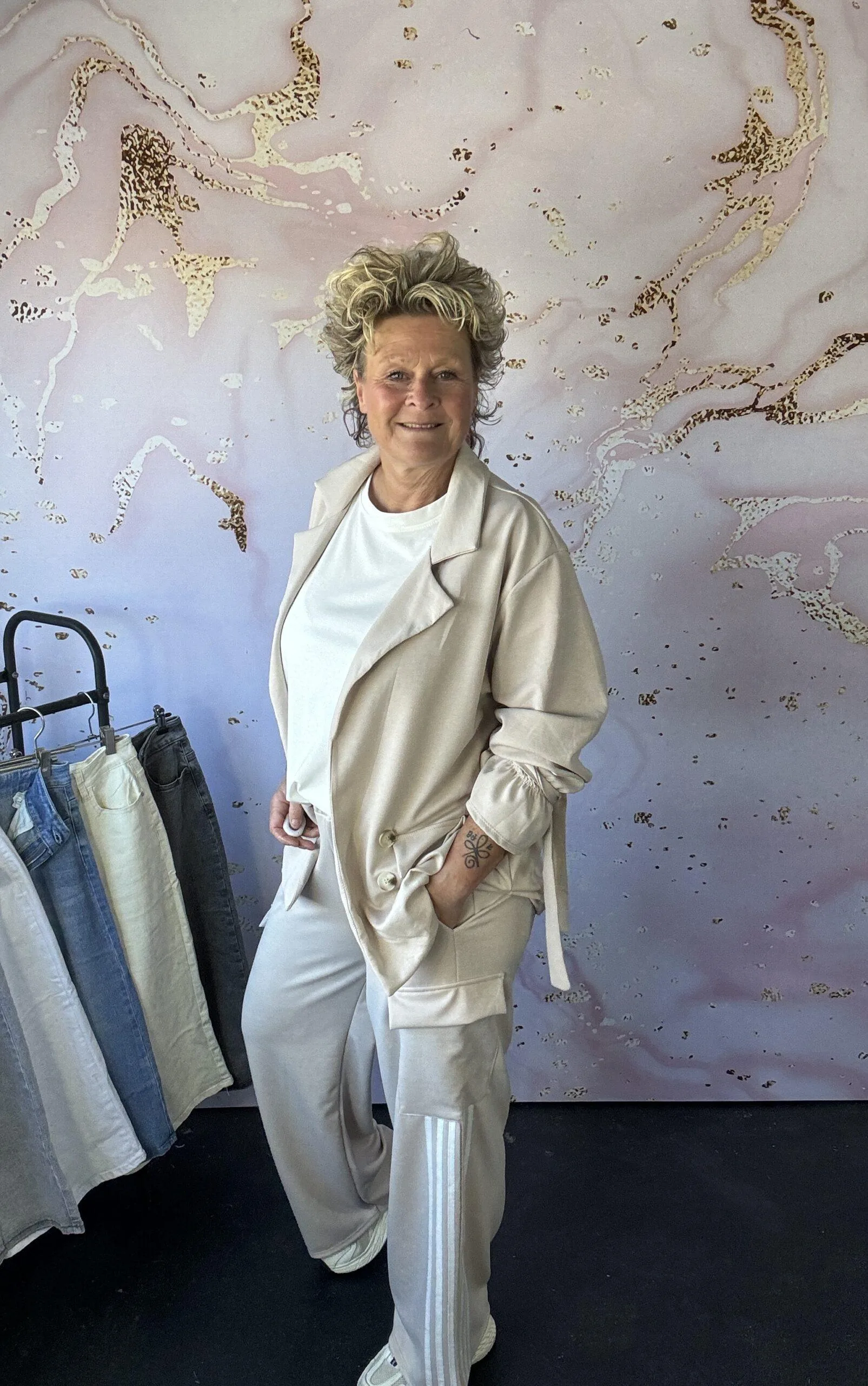 jogg broek Cargo beige - Afbeelding 2