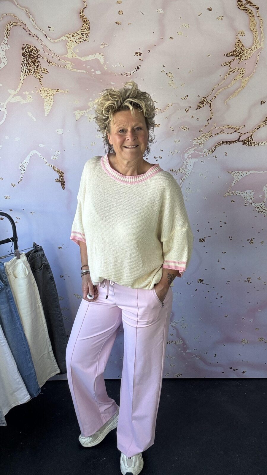 Trui Francis offwhite
