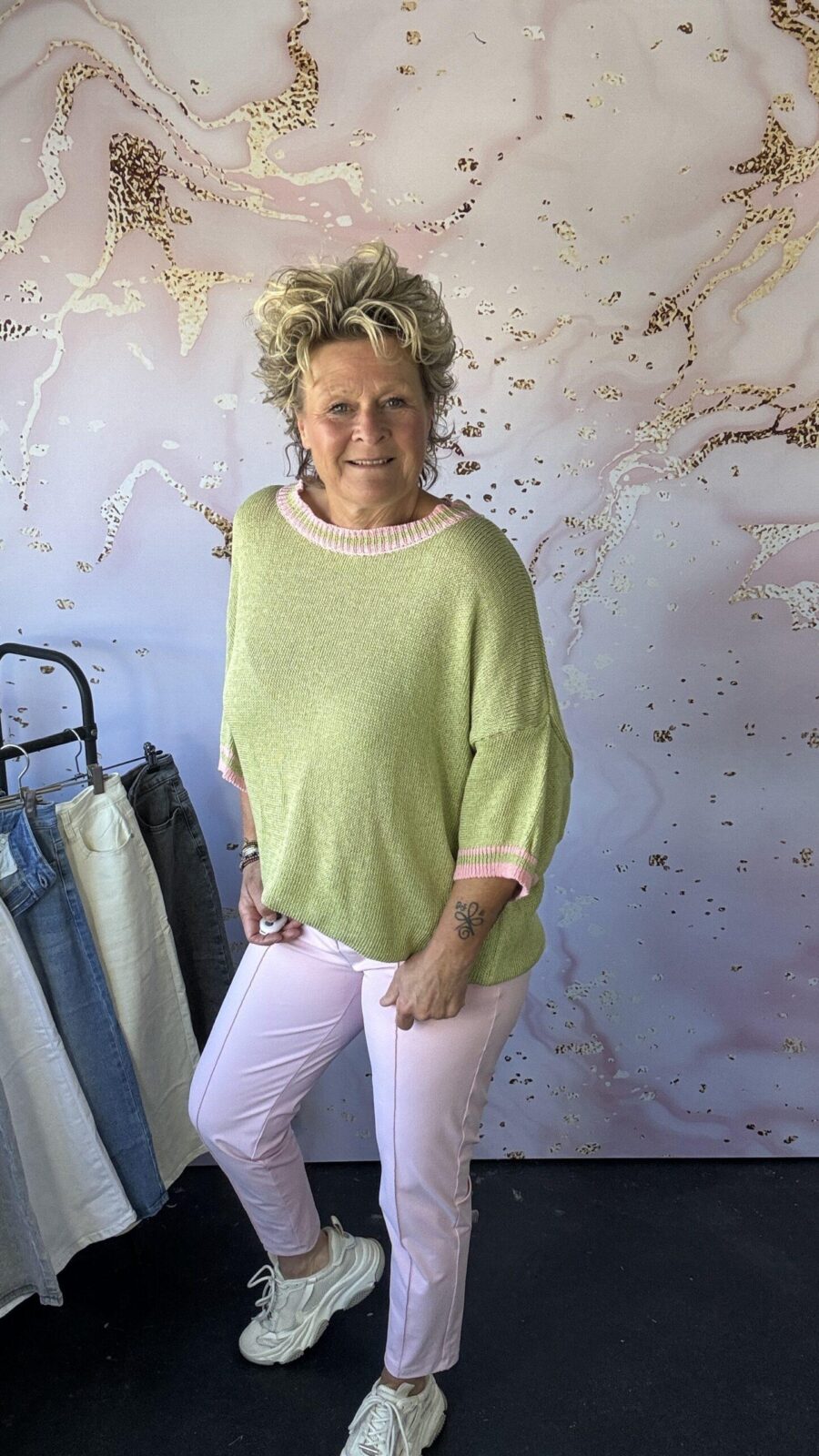 Trui Francis Olive